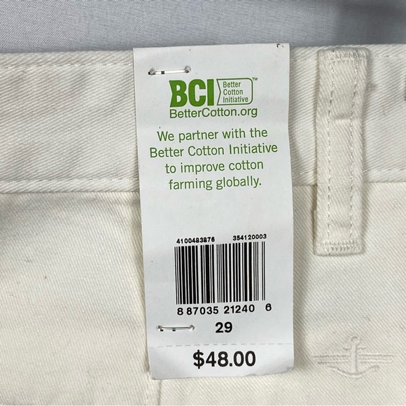 Dockers Perfect Shorts, Classic Fit, Flat Front, Light Tan, 100% Cotton, Size 29 - Picture 15 of 16